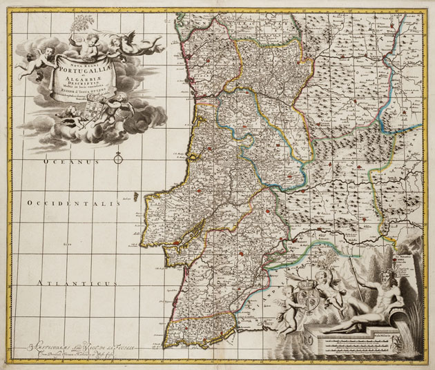 Portugal 1735 De la Feuille - Ottens